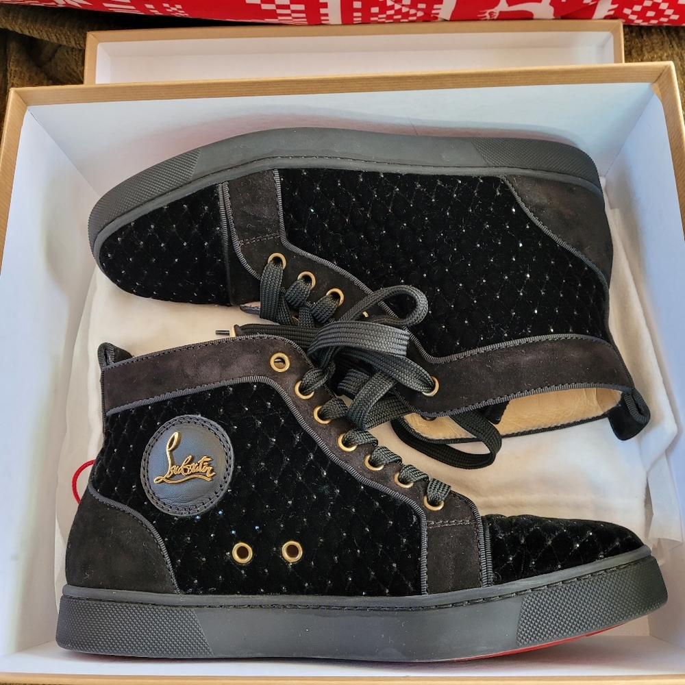 Christian Louboutin Crystal Sneakers